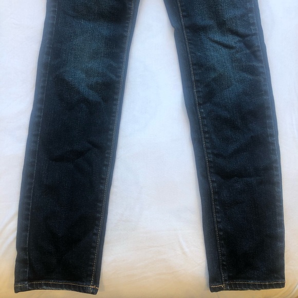American Eagle Dark Wash Stretch Skinny Jeans - Picture 7 of 9
